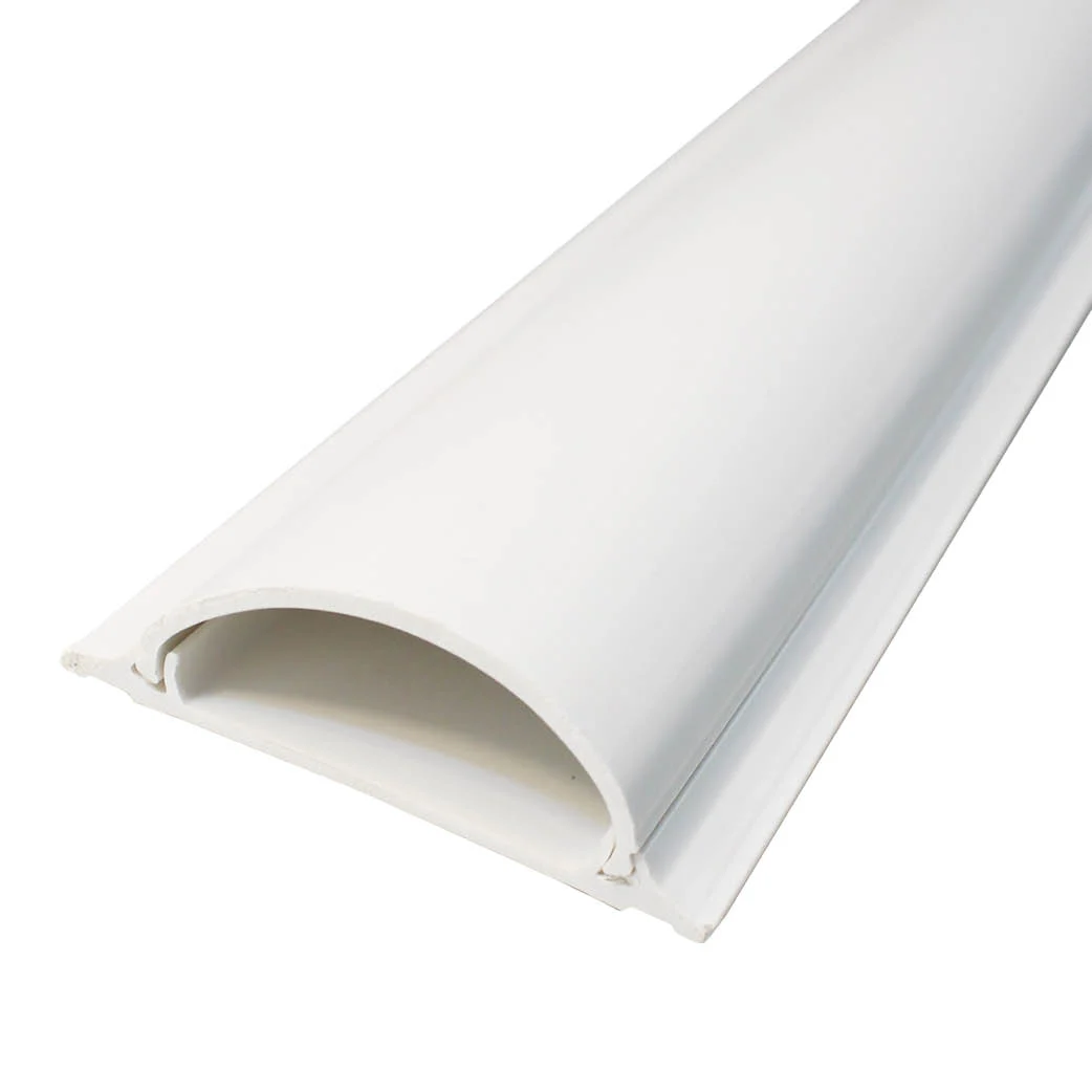 Canaleta Eléctrica de Suelo Adhesiva 10x35mm (2 Metros)