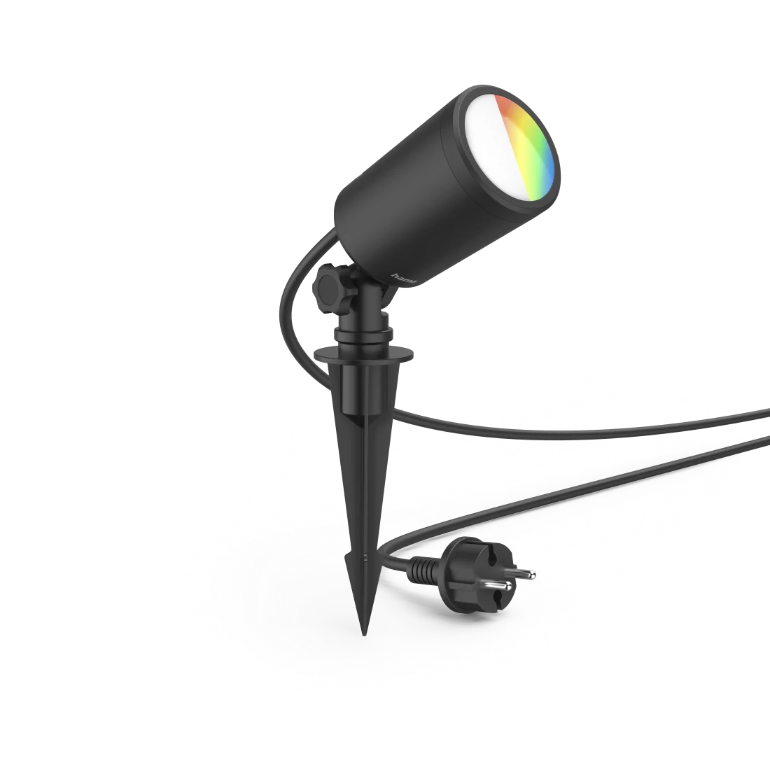 Foco Proyector Jardín con Pincho RGB+CCT IP65 con WiFi Compatible con Google Home + Alexa y Siri