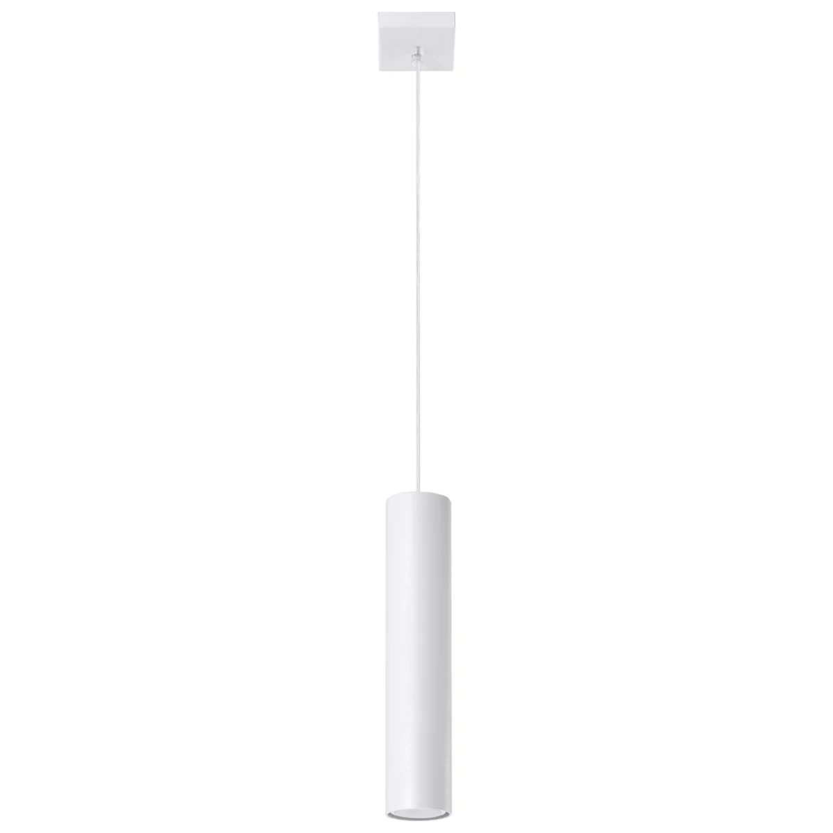 Lámpara colgante Lagos 1 blanco