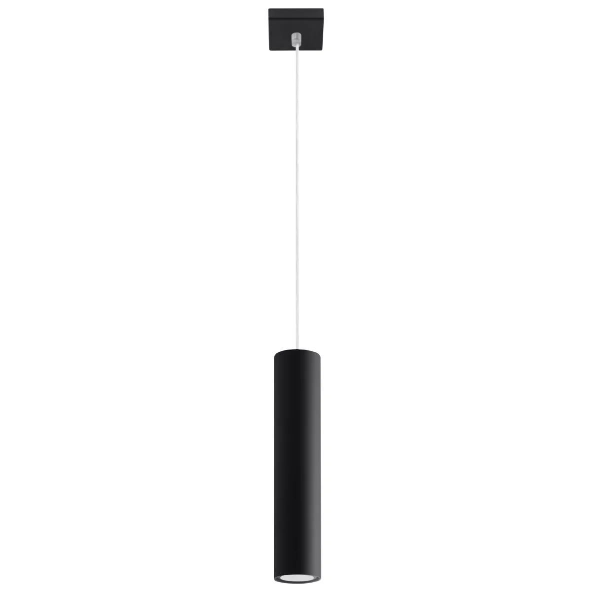 Lámpara colgante Lagos 1 negro