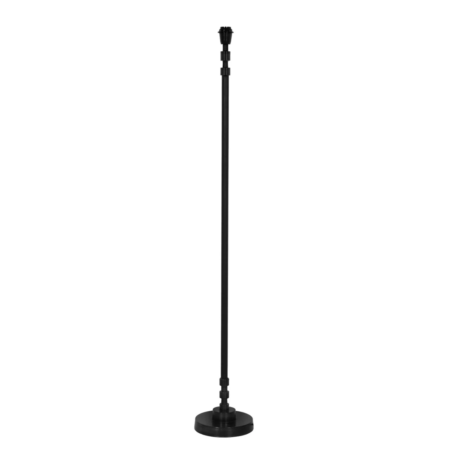 Soporte de lámpara negro ajustable Light & Living Bhutan