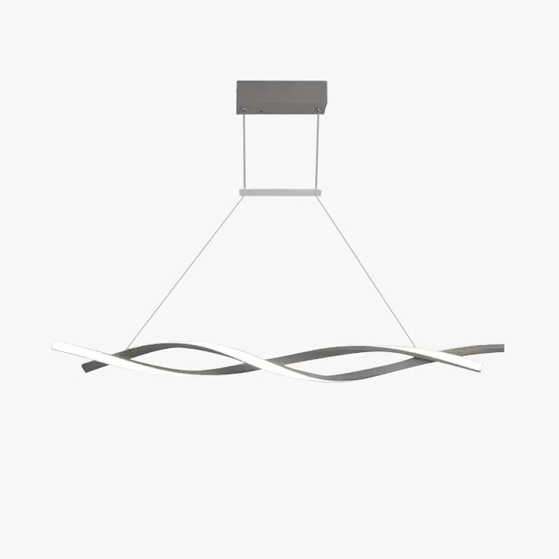 Arisha Moderna Minimalista Metal Lámpara Colgante Negra/Gris