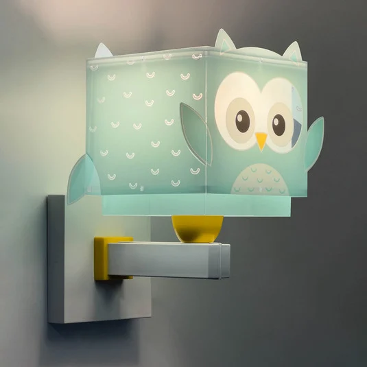 Dalber Little Owl aplique infantil Búho