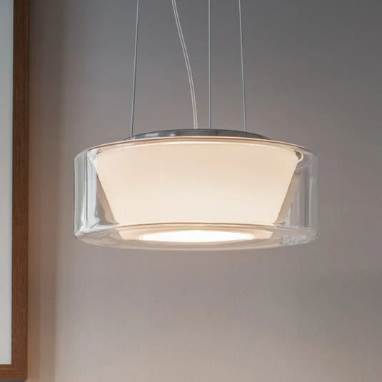 serien.lighting Curling M cuerda 927 cristal/cónico