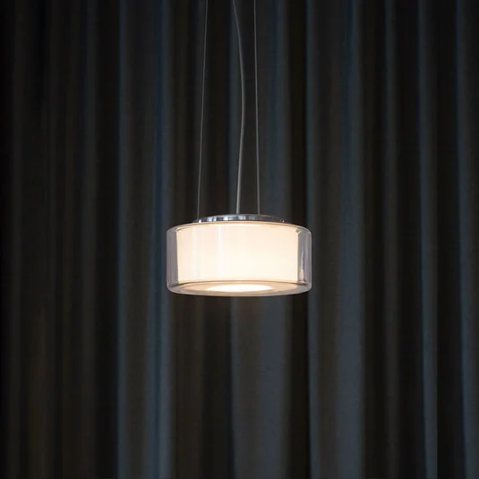 serien.lighting Curling S cuerda 927 cristal/cyl.