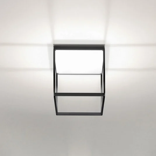 serien.lighting Reflex 2 M 300 negro/blanco mate