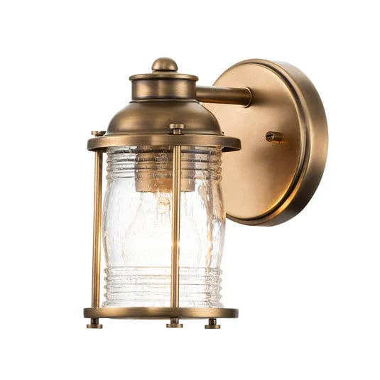 Aplique para baño Ashland Bay, 1 luz, latón, IP44