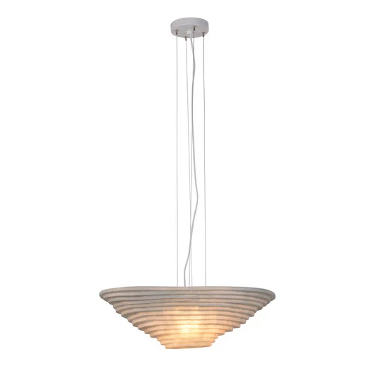 Lámpara colgante Forestier Nebulis S, longitud 58 cm