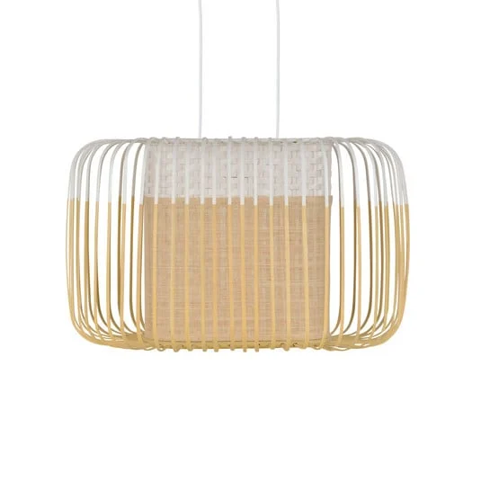 Péndulo Forestier Bamboo oval S blanco/natural