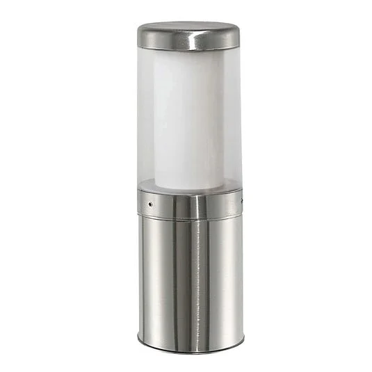 Baliza 1255, acero inoxidable, resistente al agua salada, 45 cm