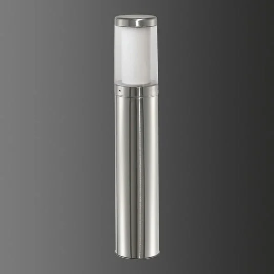 Bolardo luminoso 1257 de acero inoxidable resistente al agua salada 100 cm