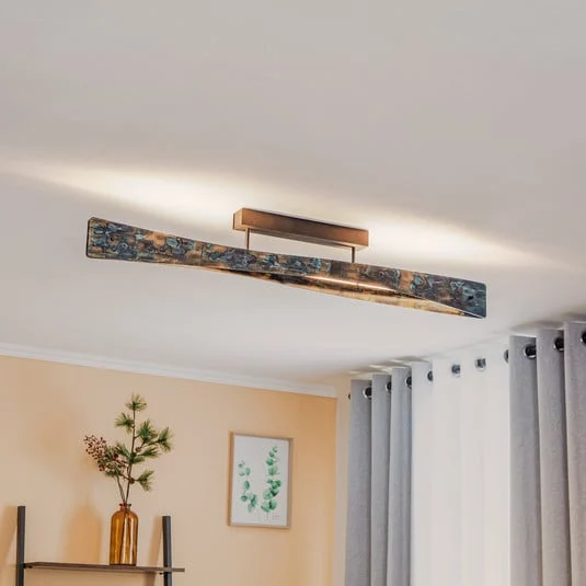 Quitani Baloria lámpara colgante LED negro/oxidado