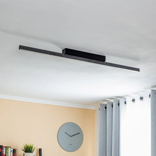 Quitani Zino Plafón LED gris pizarra 38W