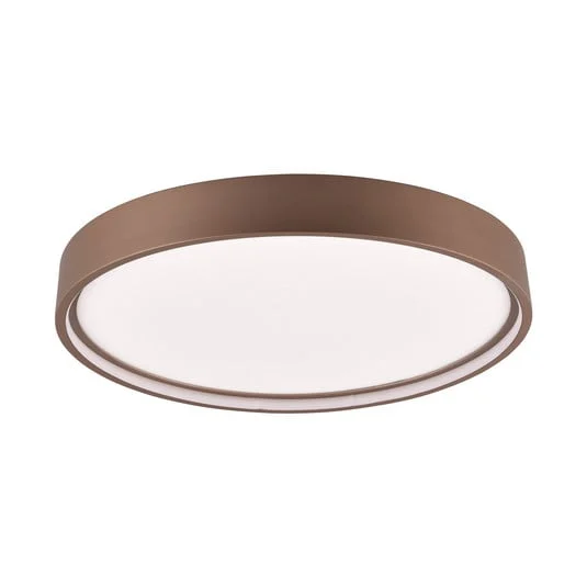 Plafón LED Doha, CCT, color café