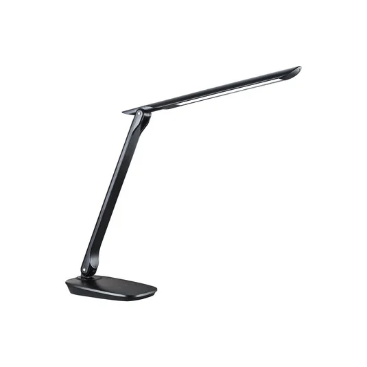 Lámpara de mesa LED Aluminor Eureka negra