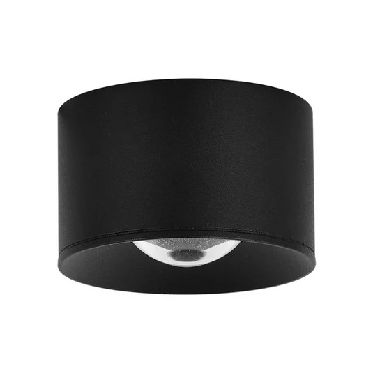 Downlight LED para exteriores S133 Ø 6,5 cm, negro arena