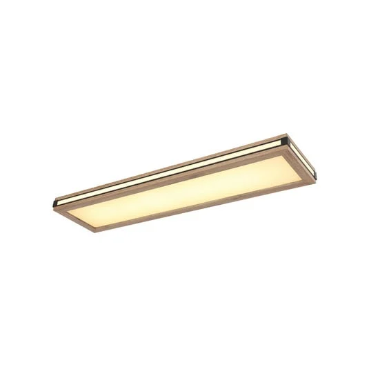 Plafón LED Karla rectangular, longitud 80 cm