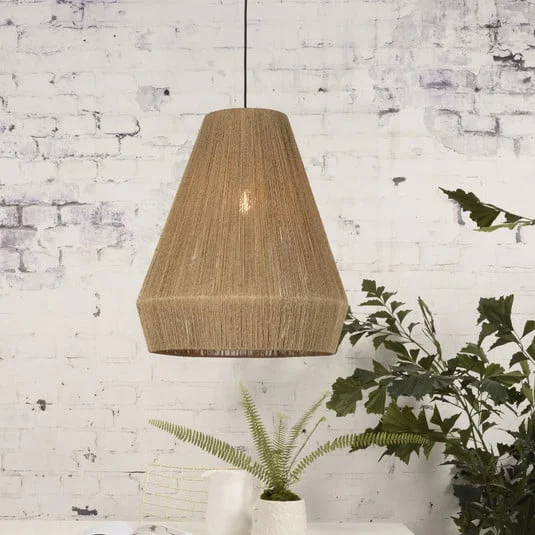 GOOD & MOJO Iguazu colgante cono natural Ø 50cm