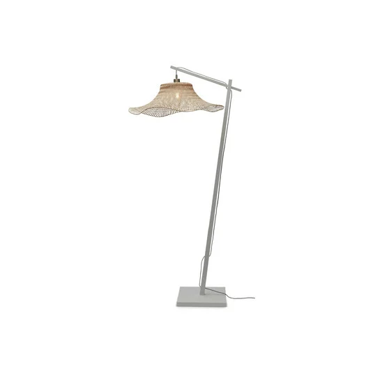 GOOD & MOJO Ibiza de pie Ø 65cm blanco/natural