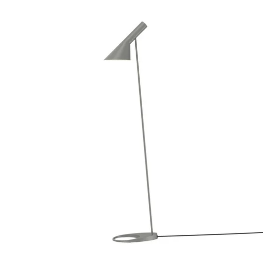 Louis Poulsen AJ lámpara de pie de diseño gris