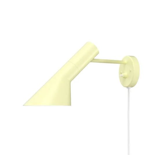 Louis Poulsen AJ aplique de pared amarillo claro