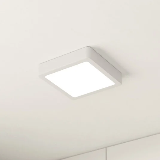Panel LED de superficie Fueva 5 IP20 830 blanco 16x16cm