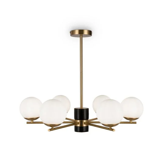 Maytoni Lámpara colgante Marble, 6 luces