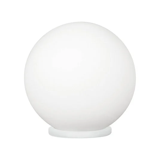Lámpara de mesa Rondo, Ø 20 cm, blanco