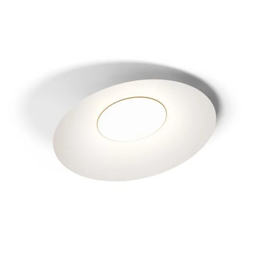 Lámpara LED de techo kdln Kate, 3000 K, blanca, Ø 90 cm, metal