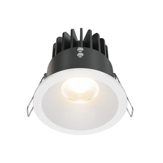 Maytoni Zoom Empotrable LED 930 IP65 triac redondo, blanco