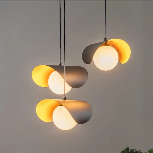 Lámpara colgante Vatoz 6142 3 luces Rondell cristal opal negro