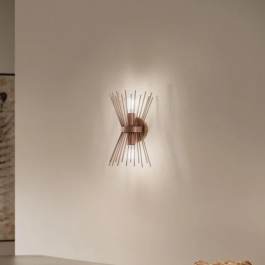 Aplique de pared GMN-000010 cobre arriba/abajo