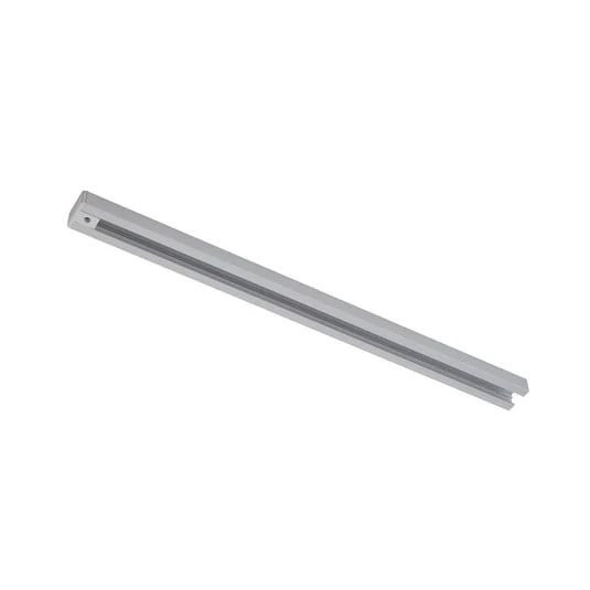 Riel Lindby Linaro, 50 cm, blanco, sistema de riel monofásico