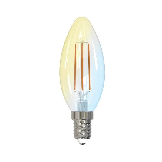 LUUMR Smart LED C35 transparente E14 4,2 W Hue ZigBee