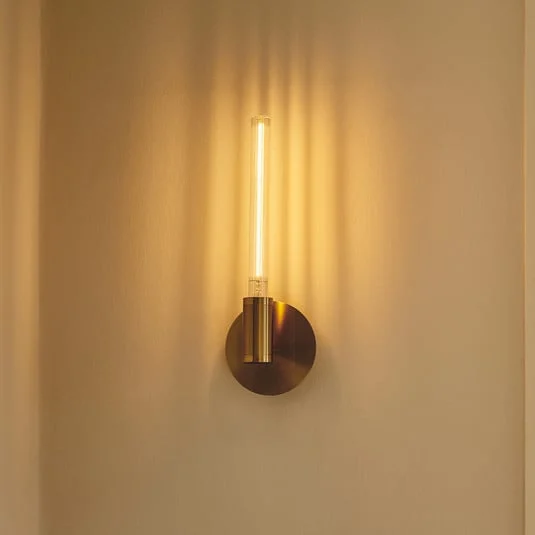 Aplique de pared Liberty Single, dorado