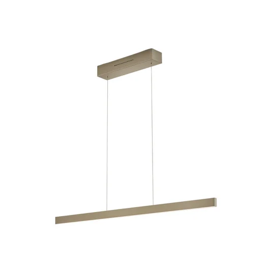 Lámpara colgante LED Linda-112 efecto bronce Control gestual CCT