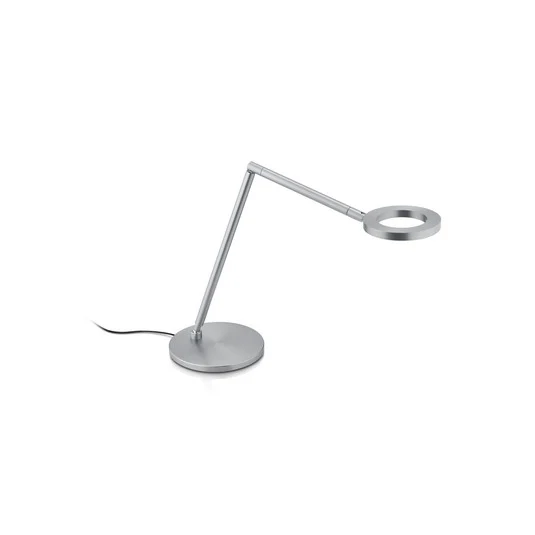 Lámpara de mesa LED Tessa-T, níquel mate, CCT, control gestual