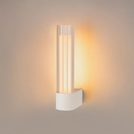 Aplique de pared LED para baño SLV Lygant, modelo individual, blanco, aluminio