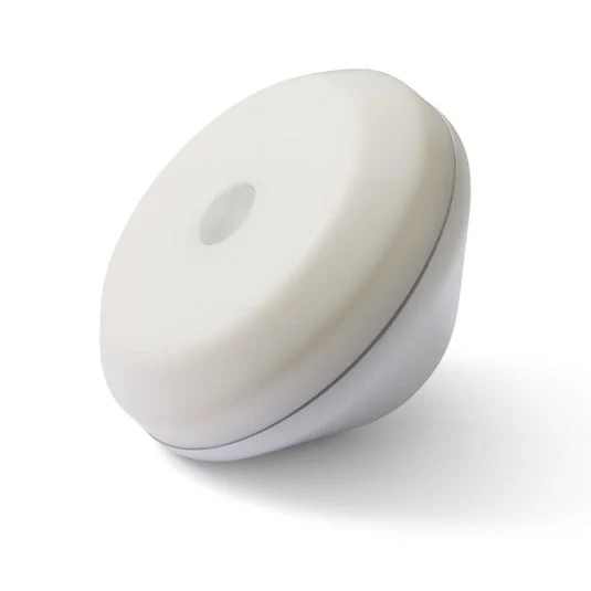 Lámpara LED recargable FRANDSEN One, blanca, Ø 9 cm, acrílico