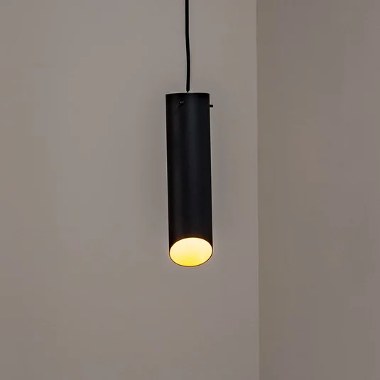 Lámpara colgante Sivani MR-976, negro, metal, Ø 8 cm