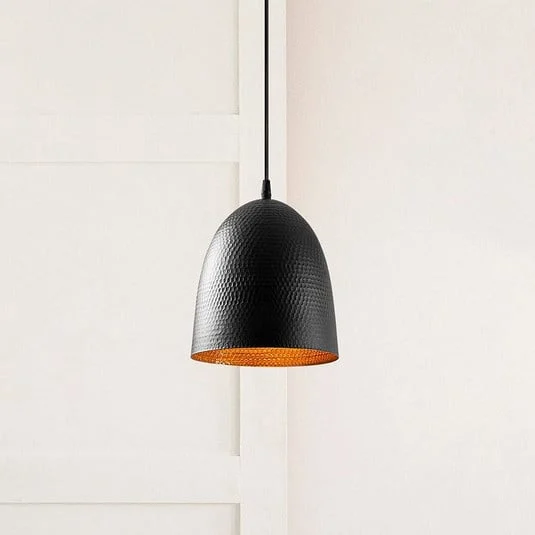 Lámpara colgante Tattoo 2375, negro, metal, Ø 20 cm