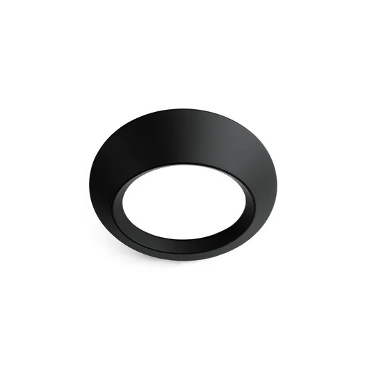 Aplique de pared LED Olo, antracita, metal, 25,5 cm de ancho