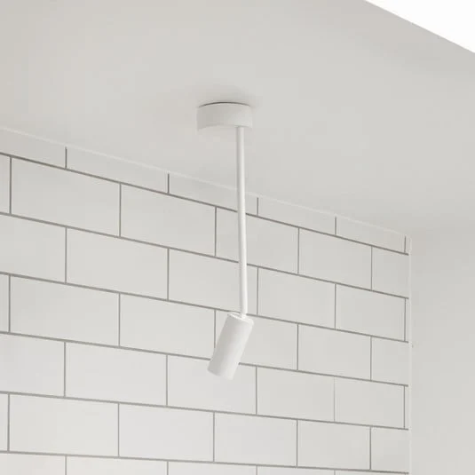 LOOM DESIGN Foco LED Iris, blanco, aluminio, Ø 4,5 cm
