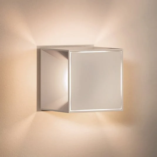 Nutalis mini lámpara de mesa LED recargable, beige, IP54, atenuable