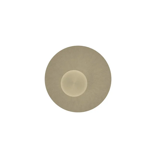 Plafón LED Stella, color arena, Ø 45 cm, CCT