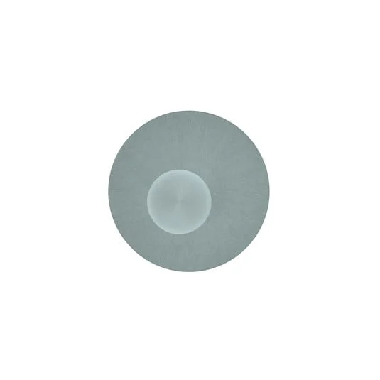 Plafón LED Stella, color aluminio, Ø 45 cm, CCT