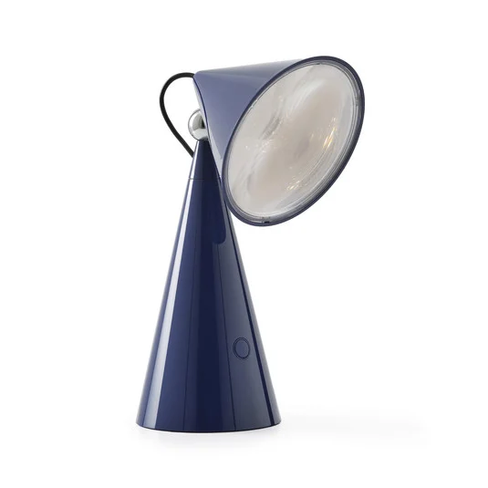 Lámpara de mesa portátil Pose Indigo - Tom Dixon