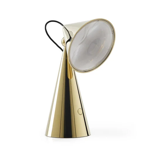 Lámpara de mesa Pose Portable dorada - Tom Dixon