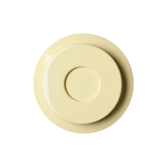 Aplique de pared Lille 18, vainilla, aluminio, Ø 18 cm - Pholc