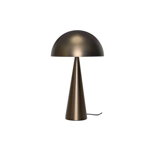 Lámpara de mesa Mush, latón bruñido, altura 50 cm - HÜBSCH